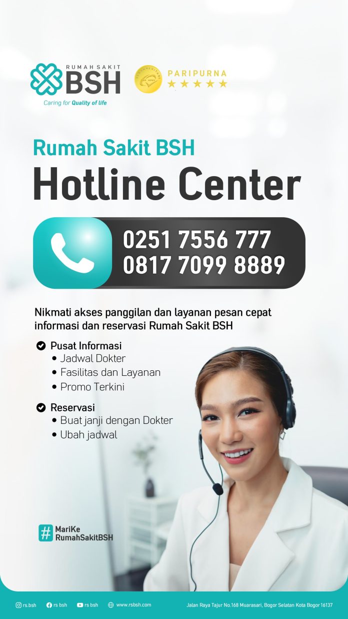 Hotline 24 Jam Rumah Sakit BSH