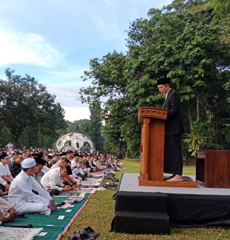Sampaikan Pesan Idul Fitri, Dedie Rachim Ajak Warga Wujudkan Kota Bogor Harmonis dan Maju