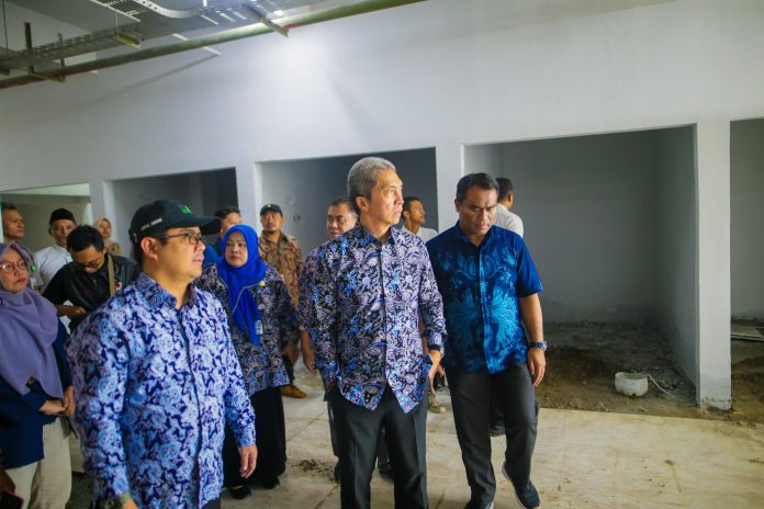 Belum Rampung, Dedie Rachim Ultimatum Pengembang Revitalisasi Pasar Sukasari