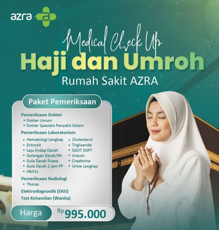 RS Azra Bogor Tawarkan Paket Medical Check Up Haji dan Umroh