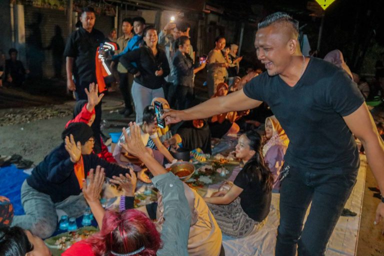 Longsor Batutulis Mulai Diperbaiki, Jenal Mutaqin Ajak Warga Ngeliwet