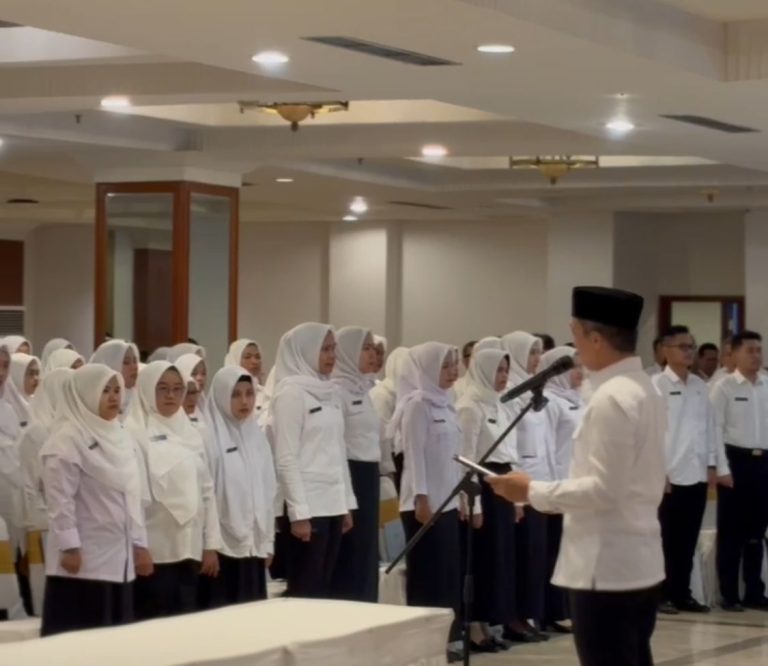 235 PPPK Dilantik, Dedie Rachim Tekankan Integritas