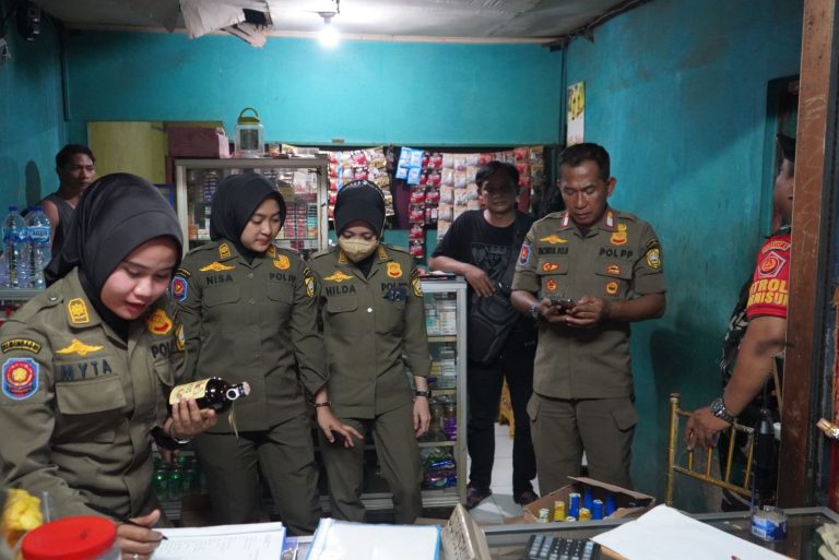Operasi Senyap di Parung dan Kemang, Satpol PP Kabupaten Bogor Berhasil Amankan 493 Botol Miras
