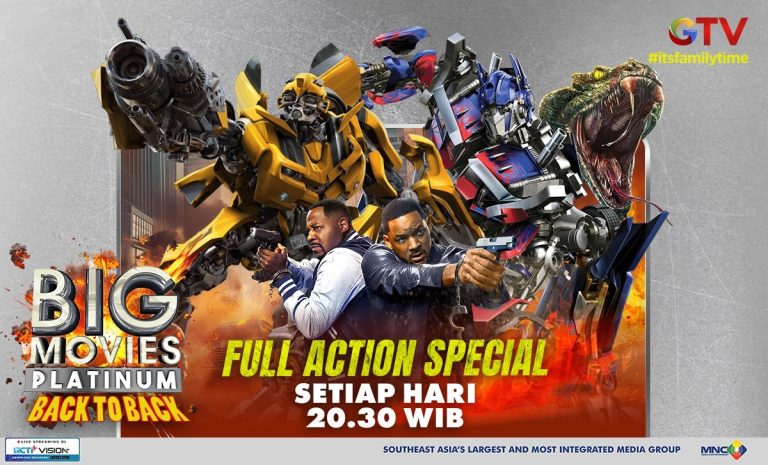 Its Family Time! Full Aksi, Waktunya Recharged Energy Bareng Jagonya Film di GTV!