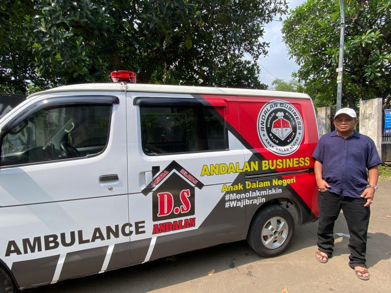 Andalan Business Grup Luncurkan Ambulans Gratis untuk Warga Bogor