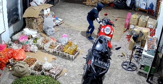 maling motor Tanah Sareal