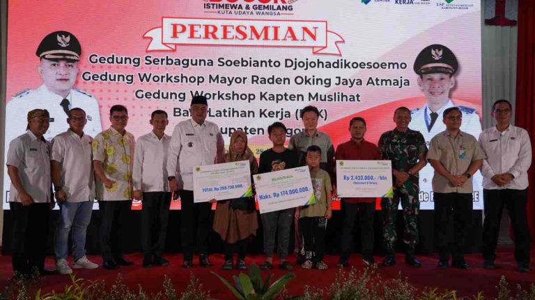 Resmikan Gedung BLK, Bupati Rudy Susmanto : Kita Siapkan Tenaga Kerja Terlatih Yang Dibutuhkan Industri