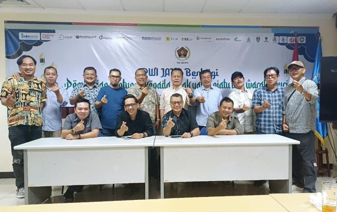 PWI Kota Bogor Kunjungi Markas PWI Jaya di Jakarta