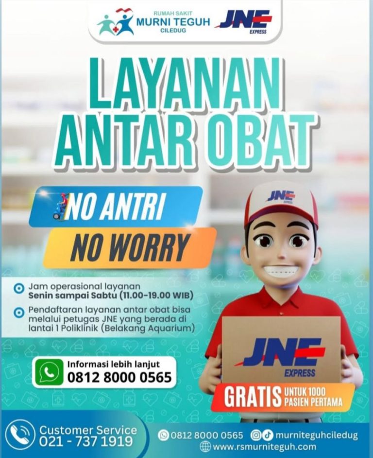RS Murni Teguh Ciledug Hadirkan Layanan Antar Obat, Gratis untuk 1.000 Pasien Pertama