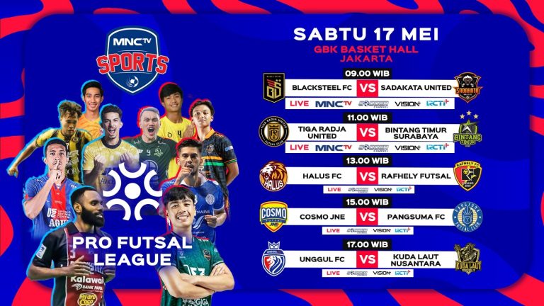 MNCTV Tayangkan Dua Pertandingan Secara Langsung antara Blacksteel FC Papua vs Sadakata United Aceh dan Tiga Radja United vs Bintang Timur Surabaya