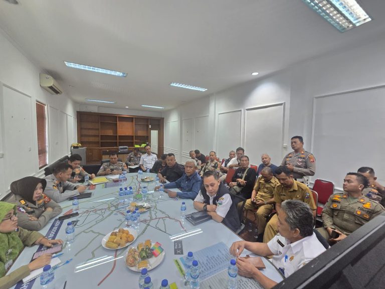 Satlantas Polresta Bogor Kota Gelar Rapat Bahas Solusi Kemacetan di Jalan Kapten Muslihat