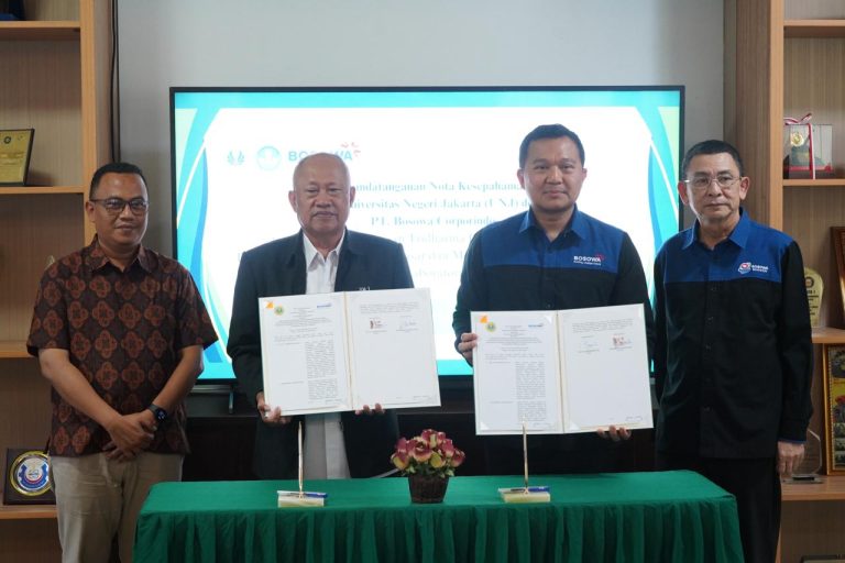 Bosowa MoU dengan UNJ Bangun Labschool di Bekasi