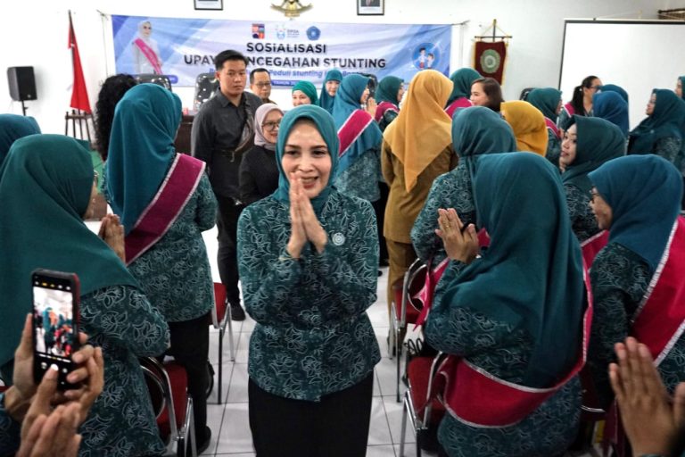 Ketua TP PKK Kota Bogor Ajak Kader Posyandu Edukasi Cegah Stunting