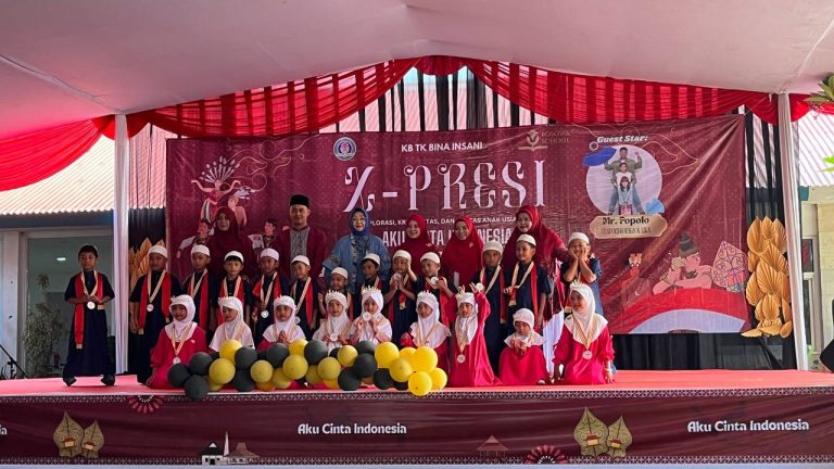 Siswa KB TK Bina Insani Unjuk Gigi lewat Acara X-Presi