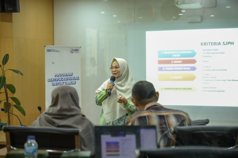 Dorong Daya Saing UMKM, BRI Fasilitasi Sertifikasi Halal bagi UMKM melalui Program BRI Peduli