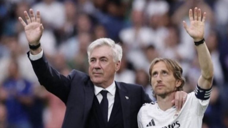 Momen Haru Ancelotti dan Modric Pamit dari Real Madrid