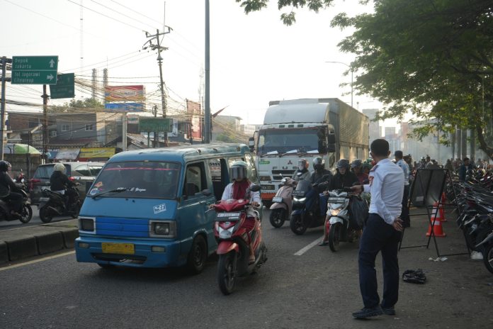 Parkir Liar Pasar Cibinong