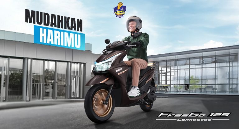 Tampil Beda di Tahun 2025, Yamaha FreeGo 125 Kini Hadir dengan Varian Warna dan Grafis Baru yang Semakin Menarik