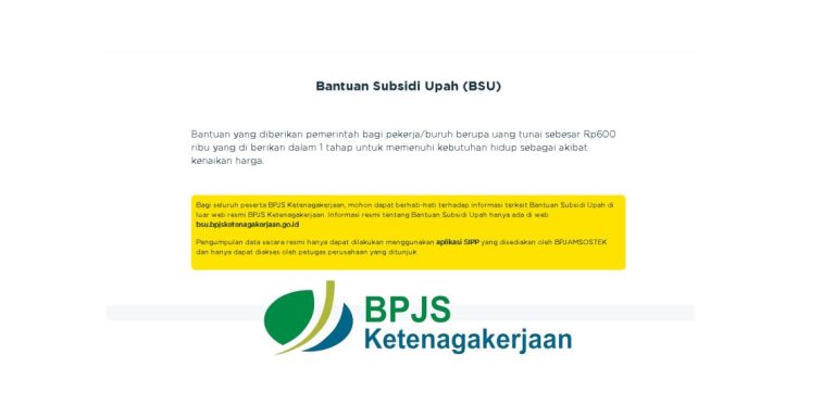 BSU 2025 Cair! Ini Cara Cek Bantuan Subsidi Upah Rp600 Ribu Pakai NIK di bsu.kemnaker.go.id
