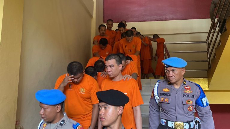 Polresta Bogor Kota Ungkap Jaringan Narkoba dan Home Industri, 56 Tersangka Diamankan