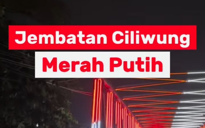 Sinergi dengan Pemkab Bogor, Perumda Tirta Kahuripan Ikut Berkontribusi di Penerangan Jembatan Ciliwung