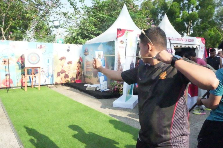 Lestarikan Budaya, Dispora Bogor Gaungkan Permainan Tradisional Kepada Masyarakat di Kabogorfest 2025