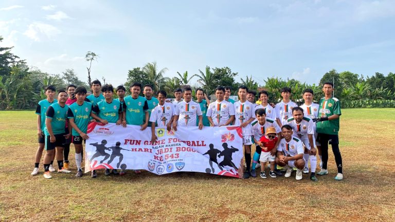 Karang Taruna Kecamatan Kemang Rayakan HJB ke 543 dengan Fun Football