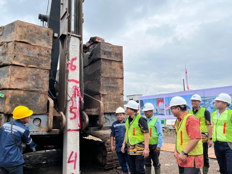 Pemancangan Tiang Pancang Pasar Rakyat Leuwiliang: Langkah Awal Kebangkitan Ekonomi Pasca Kebakaran