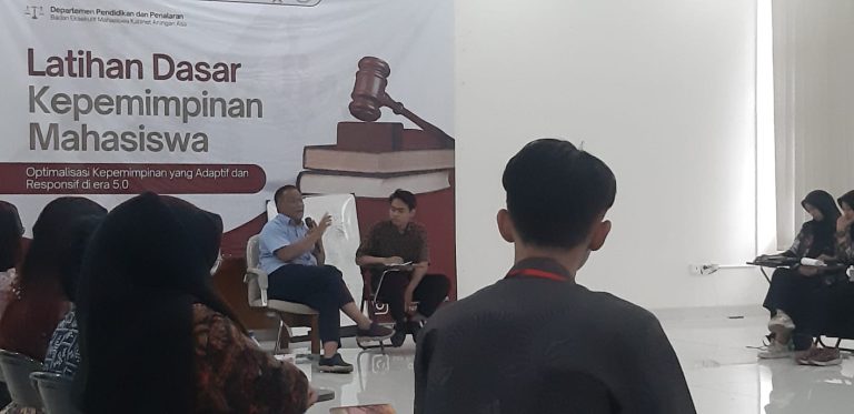 Gelar LDKM, BEM FH Unpak Hadirkan Narasumber Mohammad Jumhur Hidayat