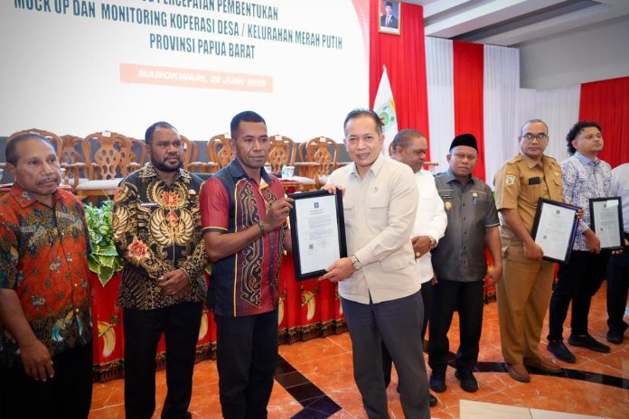 Wamenkop: Saatnya Rakyat Papua Jadi Subyek Perekonomian Lewat Kopdes/Kel Merah Putih