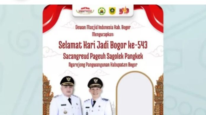 Link Twibbon Hari Jadi Bogor 2025: Deretan Twibbon Resmi untuk Peringatan ke-543 Tahun
