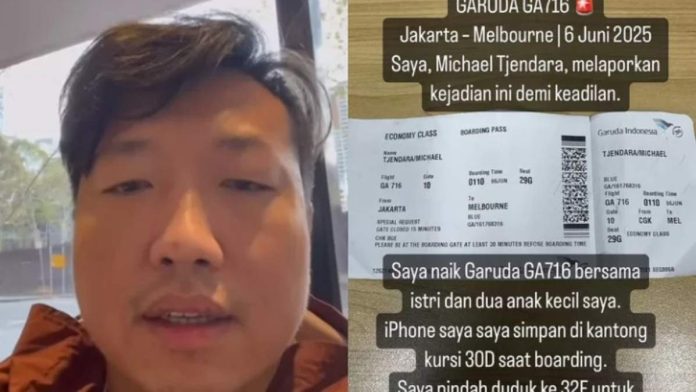 Michael Tjendara Siapa? Ini Sosok Penumpang Garuda yang Kehilangan iPhone dan Viral di Medsos
