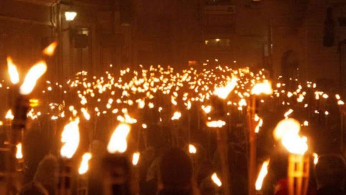 Pawai Obor Hijriah Membara di Jalanan Kota Bogor