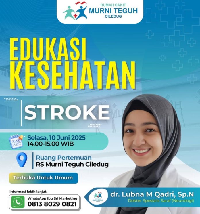 Edukasi stroke RS Murni Teguh