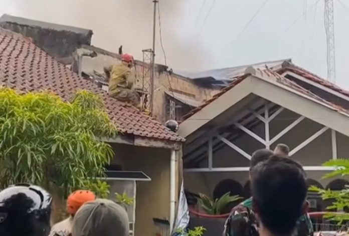 Kebakaran rumah warga