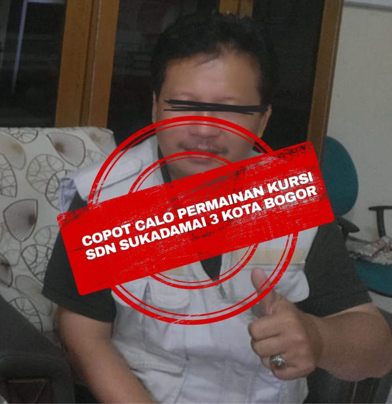 Dugaan Permainan Kursi PPDB di SDN Sukadamai 3 Kota Bogor Mencuat, Kepala Sekolah Layak Dipecat?
