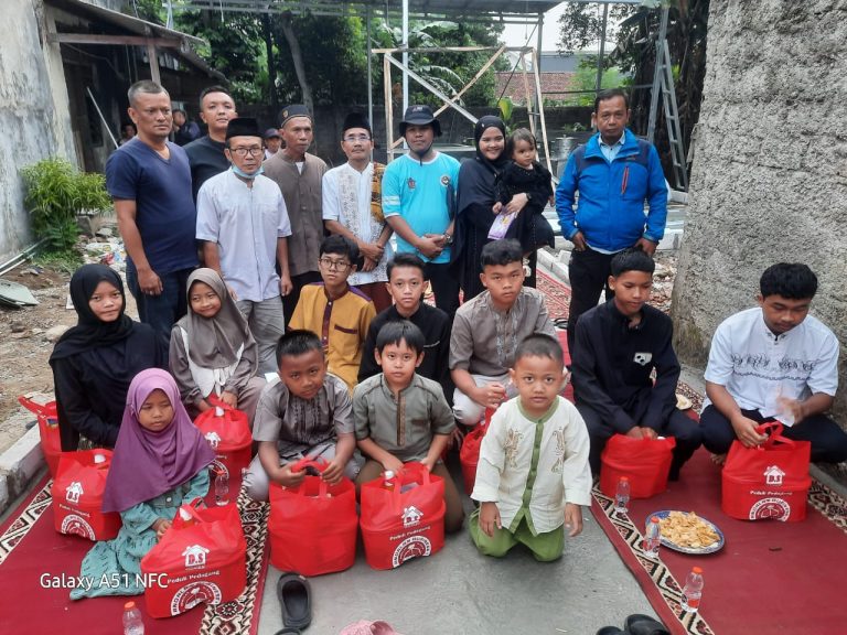 Andalan Business Grup Resmikan Tempat Pemotongan Ayam Ketiga Sekaligus Santuni Anak Yatim