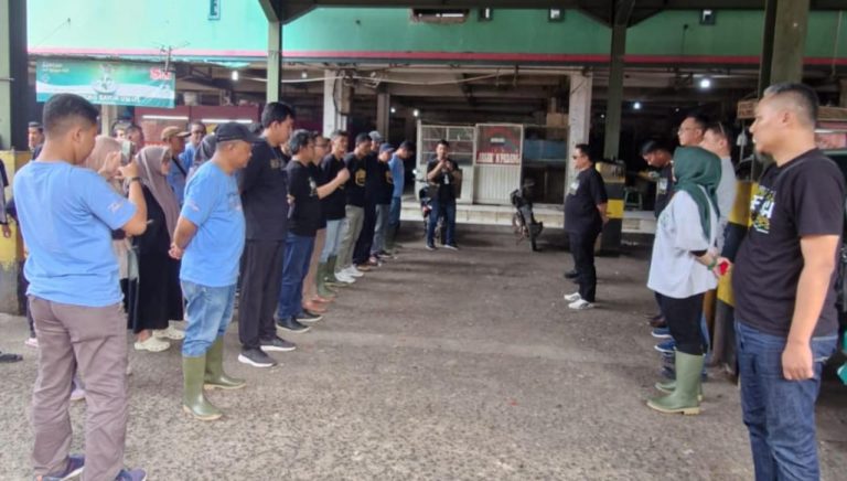 Perumda Pasar Tohaga Lakukan Penyegaran Kepala Pasar di Pasar Cileungsi