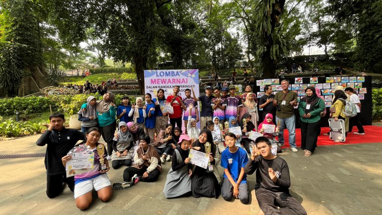 Peringati Hari Anak Nasional, 80 Anak Antusias Ikuti Lomba Mewarnai yang Digelar Yayasan Sosial Kreatif Mandiri Bogor