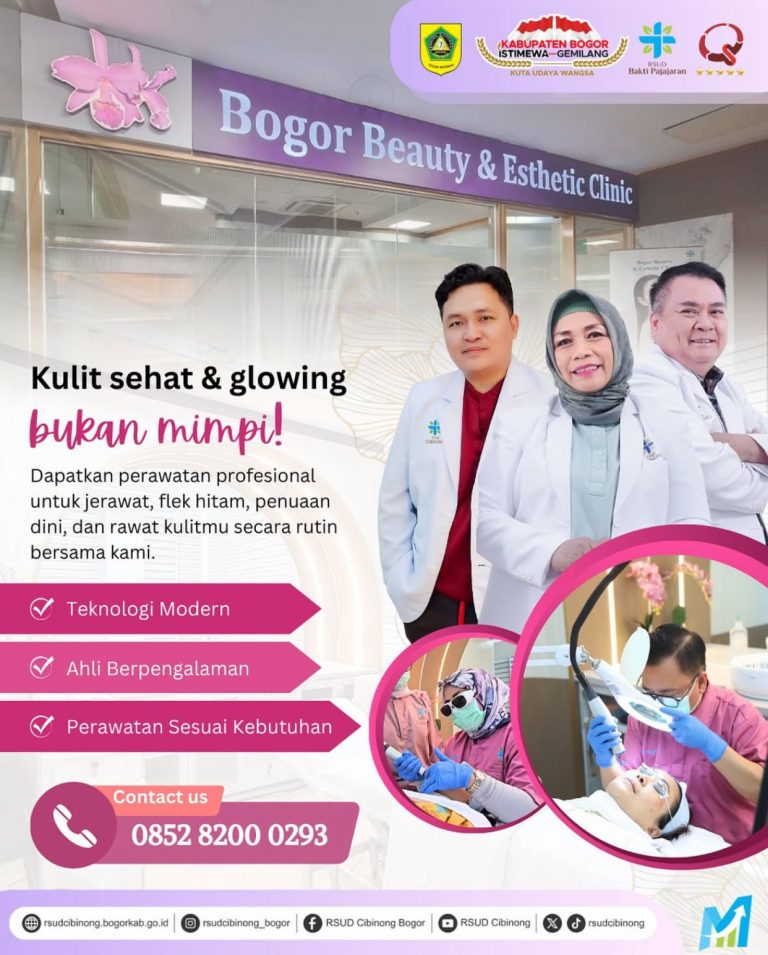 Ingin Kulit Sehat dan Glowing, Bogor Beauty & Esthetic Clinic RSUD Bakti Pajajaran Jadi Pilihan Tepat