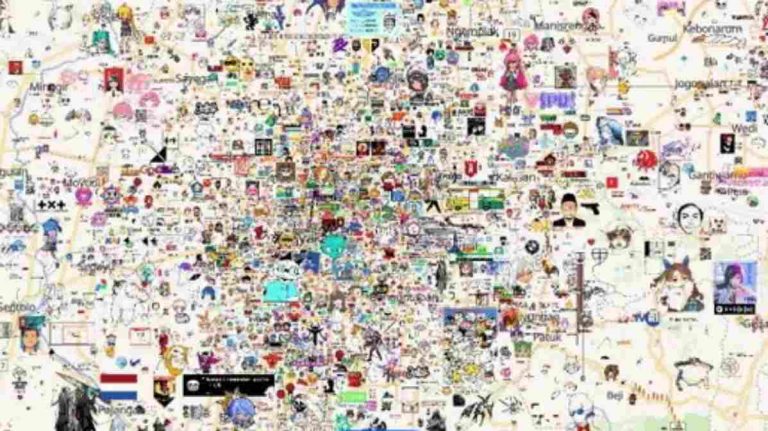 Cara Main Wplace Online, Viral Situs Gratis Corat-coret Peta Dunia Mirip Google Maps