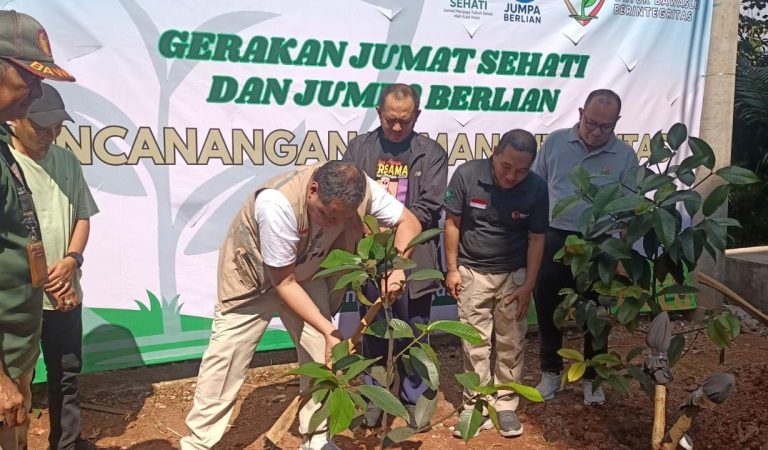 Upaya Peduli Terhadap Lingkungan, Bawaslu RI Launching Program Jumpa Berlian di Kantor Bawaslu Bogor