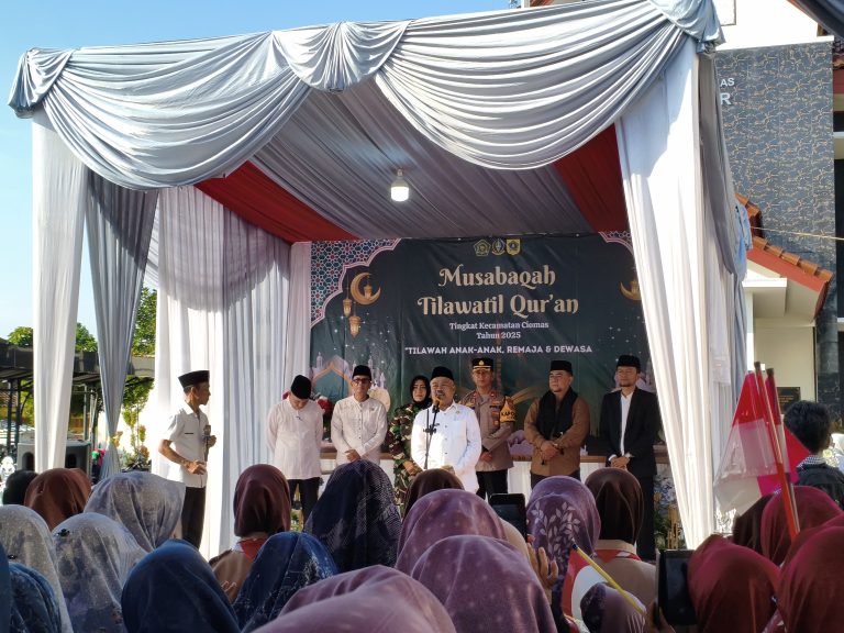 Pelaksanaan MTQ ke 47 Tingkat Kecamatan Ciomas Jadi Momentum Tumbuhkan Kecintaan Terhadap Alquran