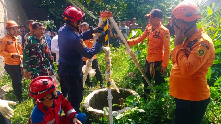 Seorang Wanita Ditemukan Tewas Usai Terjatuh Kedalam Sumur di Ciseeng Bogor