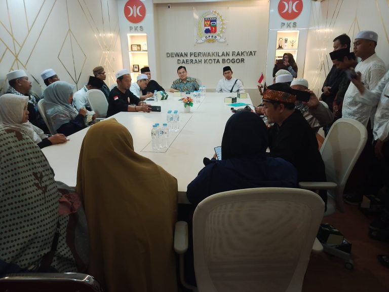 Adityawarman Terima Aliansi Ummat Islam Aswaja yang Minta Bogor Dijaga Agar Tetap Kondusif