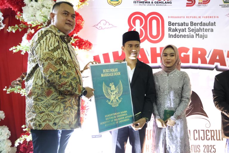 Bupati Bogor Hadirkan Program Nikah Gratis di Momen HUT ke-80 Kemerdekaan RI