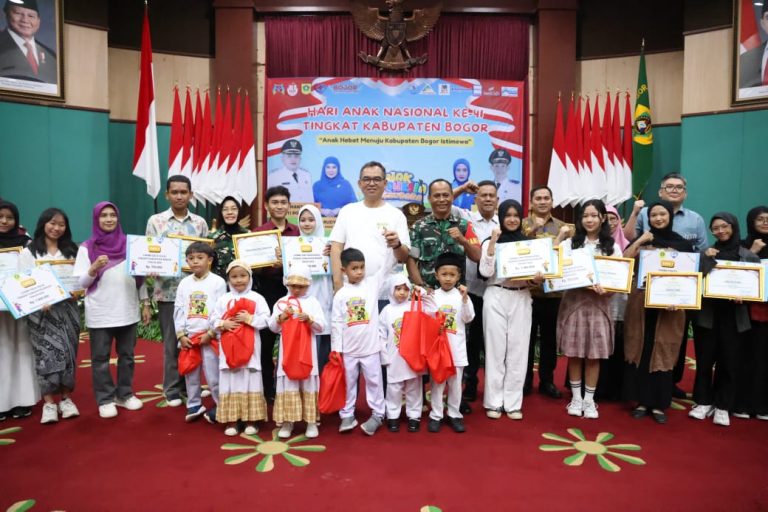 Peringati HAN Ke-41, Pemkab Bogor Wujudkan Kabupaten Ramah Anak