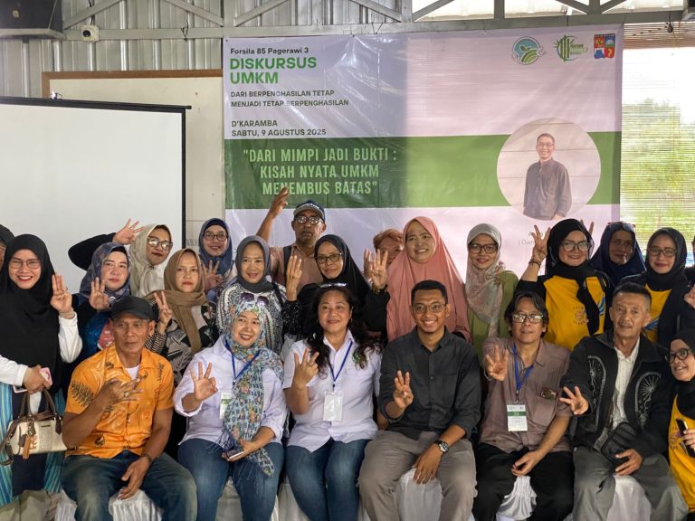 Pagerawi 3 Kota Bogor Dorong Alumni Tetap Produktif Lewat Diskursus UMKM