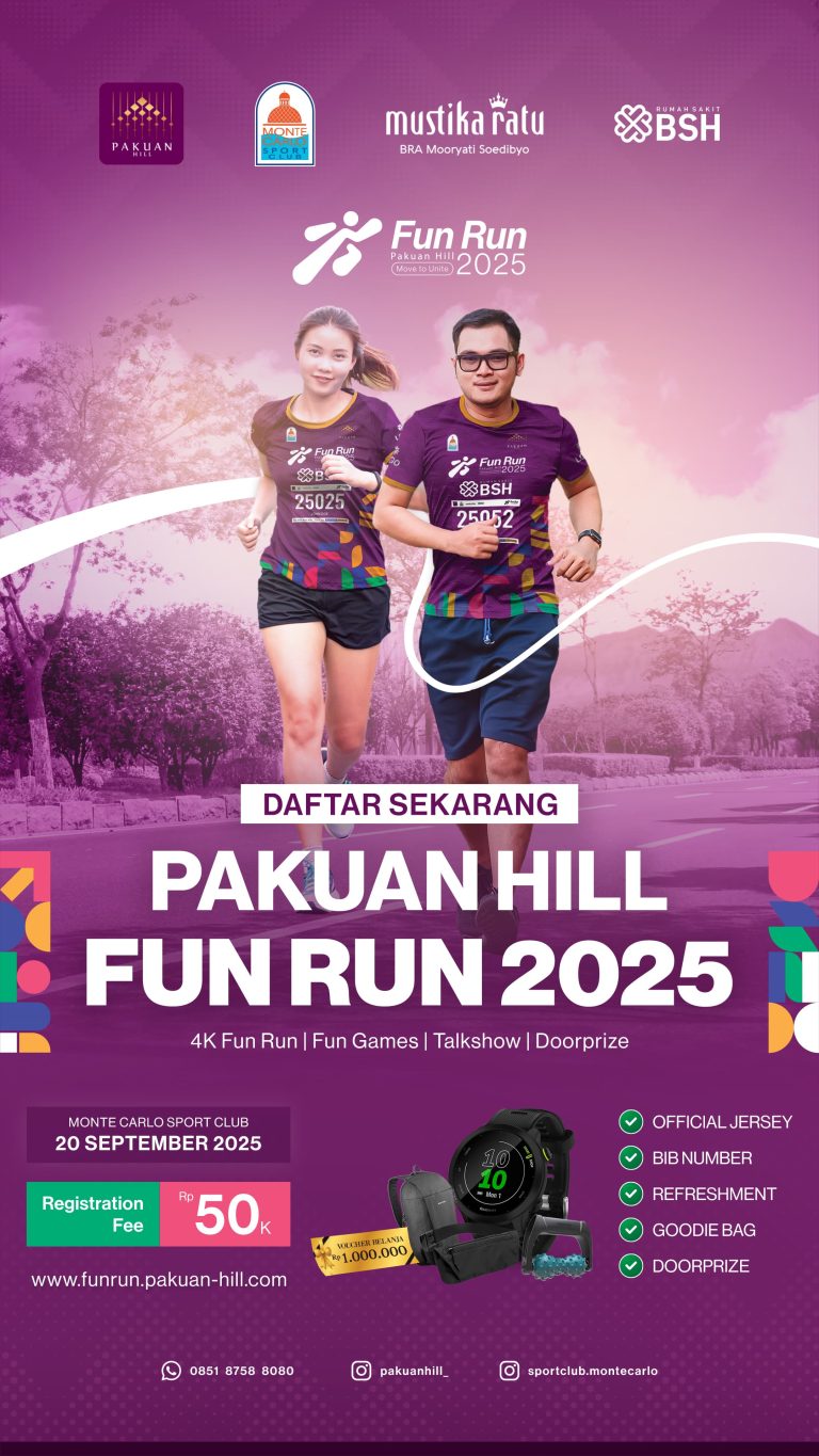 Pakuan Hill Fun Run 2025: Lari Santai, Seru-Seruan, dan Sehat Bersama!