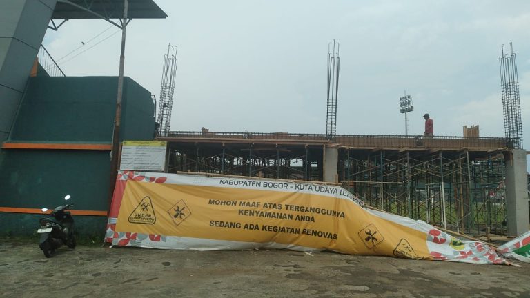Pemkab Bogor Targetkan Renovasi Stadion Mini Cibinong Rampung Desember 2025